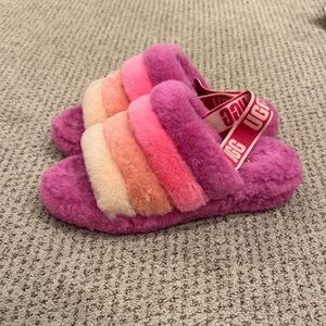 UGG Fluff Yeah Pink Slippers